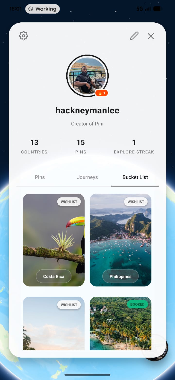 Pinr profile